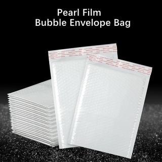 10Pcs/pack Waterproof Courier Mailing Packaging Bags White Pearl Film Bubble Envelope Bag For Postal Document Delivery