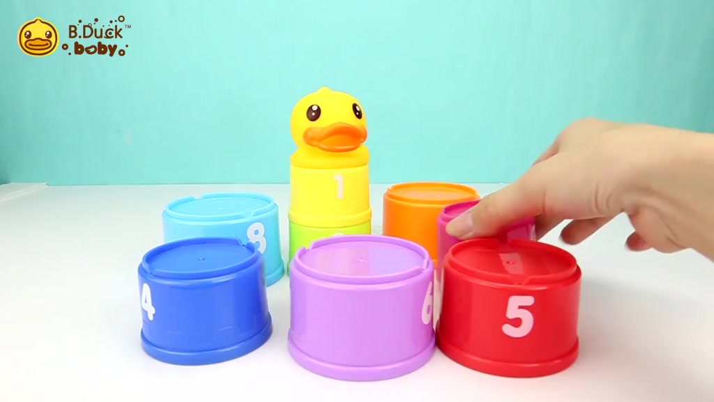 b-duck-ของเล่นทาวเวอร์-สีรุ้ง-เพื่อการเรียนรู้เด็ก