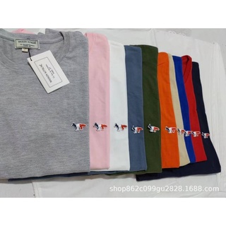 mk three-color flag cotton short-sleeve t-shirt multiple colors