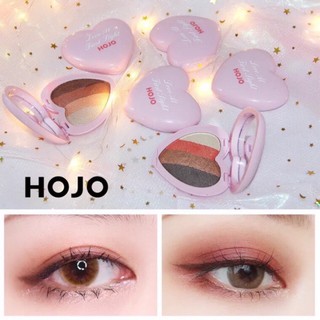 HOJO LOVE EYE SHADOW อายแชโดว์ รูปหัวใจ 8009(1 ตลับมี 4 สี /พร้อมส่ง/ของแท้)