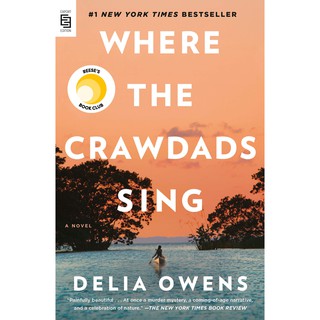 หนังสือภาษาอังกฤษ Where the Crawdads Sing by Delia Owens พร้อมส่ง