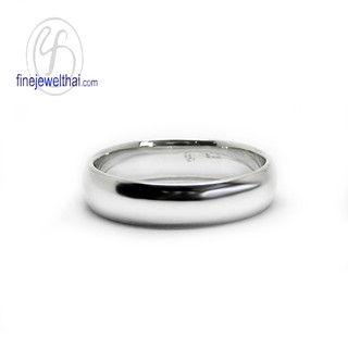 Finejewelthai แหวนเงิน-เงินแท้ 925-แหวนหมั้น-แหวนแต่งงาน-Couple-Silver-Wedding-Ring - R135300