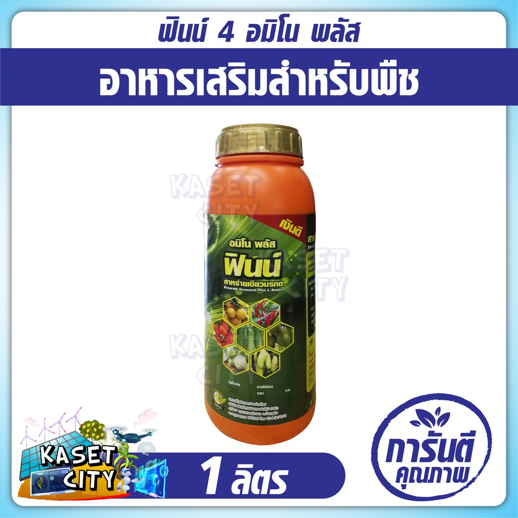 ฟินน์4-1ลิตร-อมิโน-พลัส-สาหร่ายเขียว-รากเดิน-เพิ่มดอก-ผลดก-แตกตายอด-ฟื้นฟูต้นหลังเก็บเกี่ยว-ฮอร์โมนพืช-ธาตุอาหารรอง