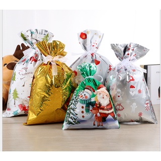 ภาพหน้าปกสินค้า🍍🍍 PK 🍍🍍 ถุง ถุงของขวัญ ถุงขนม ถุงของชำร่วย ลายคริสต์มาส ที่เกี่ยวข้อง