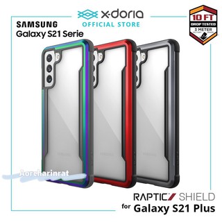 🔥​【แท้💯%】X-Doria Defense Shield เคส Samsung Galaxy S21 / S21 5G / S21 Plus 5G/S21 Ultra 5G เคสกันกระแทก อย่างดี
