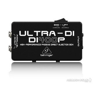 ภาพขนาดย่อของสินค้าBehringer : ULTRA-DI DI400P ( DI Box แบบ Passive ไม่ต้องใช้ถ่าน คุณภาพดี )