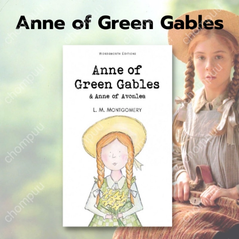 หนังสือนิยายภาษาอังกฤษ-anne-of-green-gables-amp-anne-of-avonlea-adult-edition-fiction-english-book