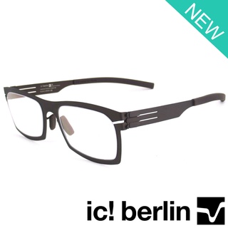 Fashion แว่นตา รุ่น  IC BERLIN 003 C-5 สีน้ำตาล Urban กรอบแว่นตา ทรงสปอร์ต (สำหรับตัดเลนส์) ไม่ใช้น๊อต Eyeglass frame