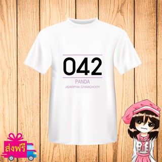 เสื้อยืด BNK48 พิมพ์ลาย ชื่อ แพนด้า PANDA [Concert 1st 2gether] [non official] บีเอ็นเค48