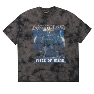 เสื้อยืดวินเทจSs IRON Maident TEE // PIECE OF MIND // น้ํายาล้างกรดS-5XL