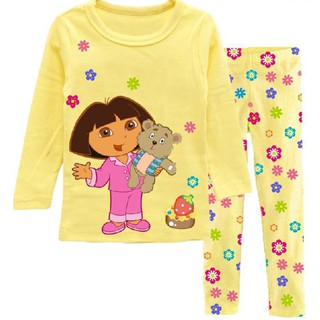Dora ชุดนอนผ้าฝ้ายสำหรับเด็ก ASD812