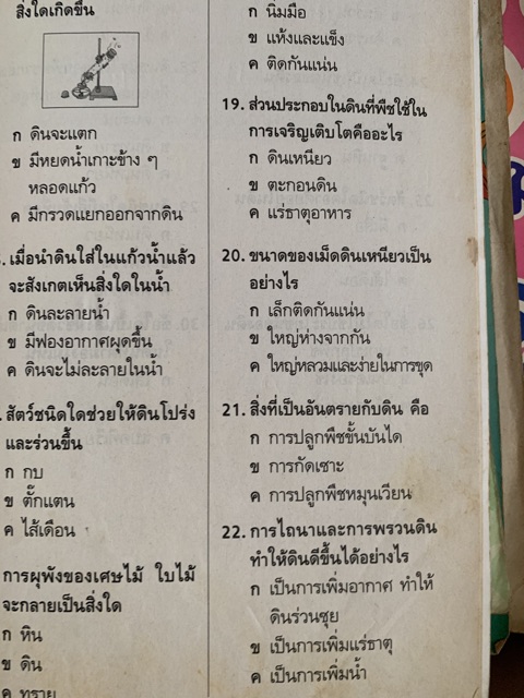 แบบฝึกวิทยาศาสตร์-ป1-มือ-1-ไม่มีเขียนสภาพเก่า