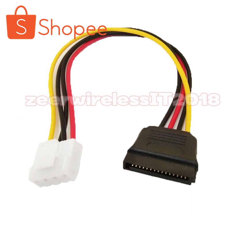 ภาพหน้าปกสินค้าสาย Power Sata สายไฟ ฮาร์ดดิสก์ สายไฟการ์ดจอ Cable Y-Power IDE molex 6Pin-8pin-4Pin-15Pin-SATA-4Pin-IDE-Molex-15Pin-SATA จากร้าน zeerwireless บน Shopee