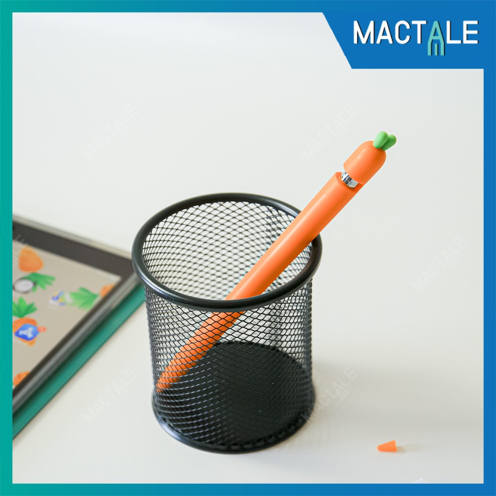 mactale-ปลอกปากกา-ไ-อ-แ-พ-ด-ซิลิโคน-แท๊บเล๊ต-pencil-case-รุ่น-1-2-stylus-แครอท-จุก-เคสเก็บปากกา-เคสซิลิโคน-สไตลัส-cap