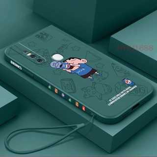 เคส Vivo V15 เคสใส Vivo V15 tpu ซิลิโคนเหลว LBXX ขอบตรง เคสนิ่ม