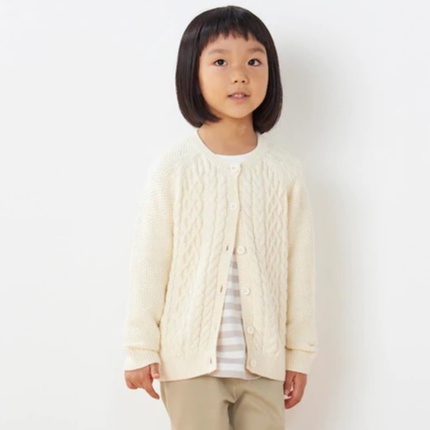 เสื้อไหมพรมเด็ก-muji-kids-cotton-blend-pattern-cardigan-e9am037-16964285896