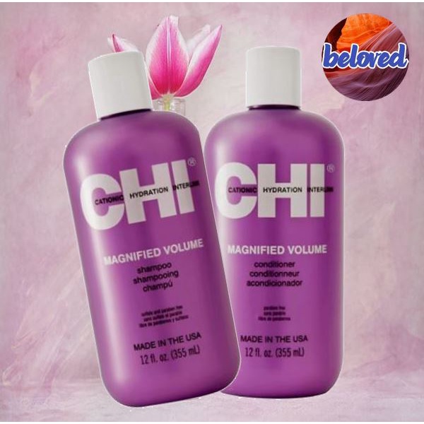 chi-magnified-volume-shampoo-conditioner-355-ml-แชมพู-และครีมนวดผม-สำหรับผมดัด-เพิ่มวอลลุ่ม