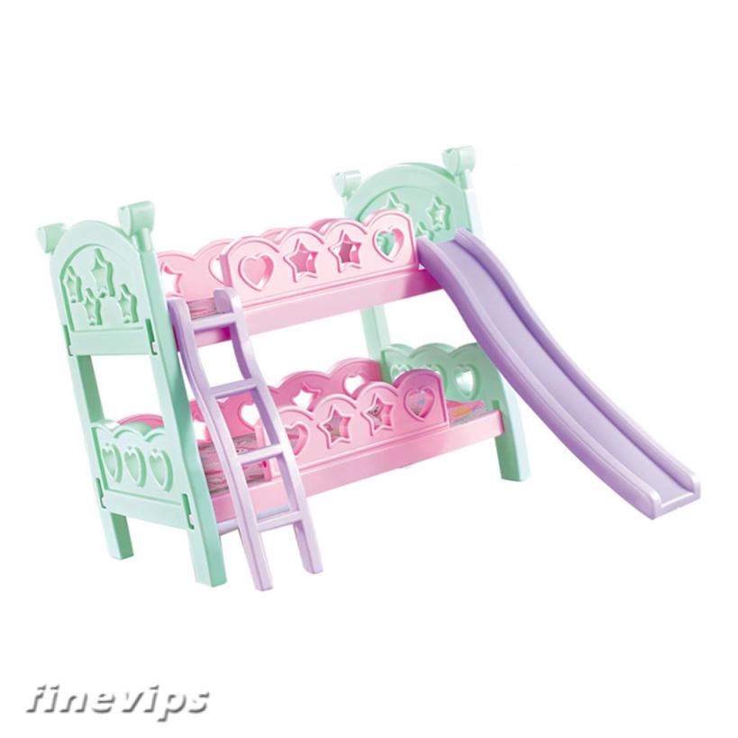 bunk-bed-stairs-slide-set-baby-doll-supplies-for-mellchan-doll-toy-decor