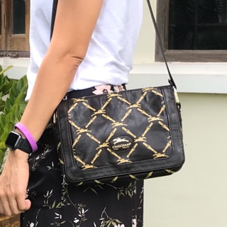 Longchamp crossbody หนัง ของแท้ 100%