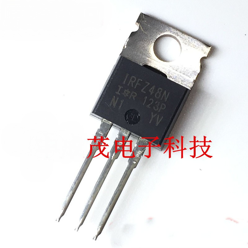 15x IRFZ48N Power MOSFET – TO-220, N-Kanal, 55V, 64A, Für Schaltungen & Verstärker