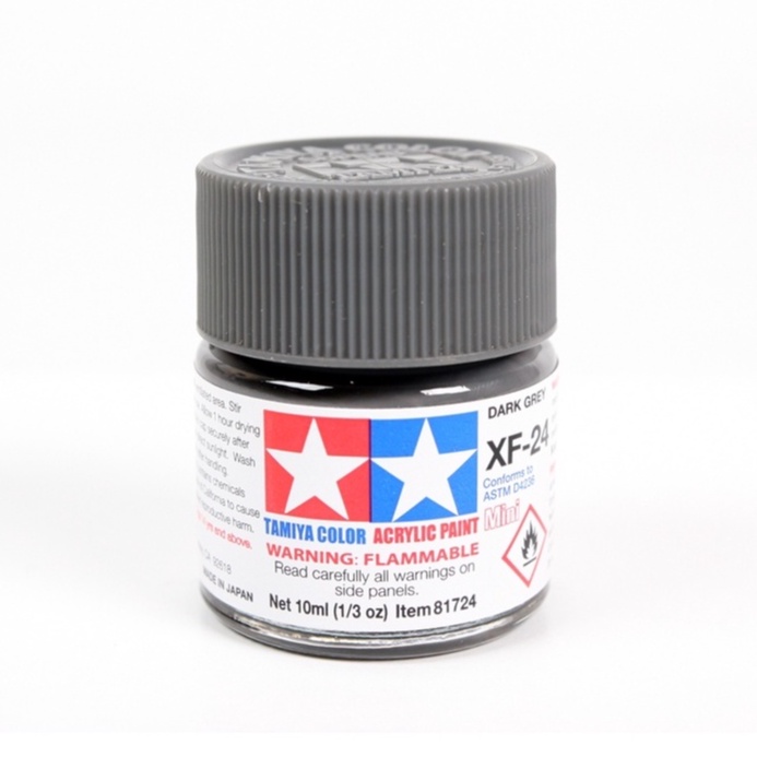 สีอะคริลิค TAMIYA ACRYLIC XF-22 81722, XF-23 81723, XF-24 81724, XF-25 ...