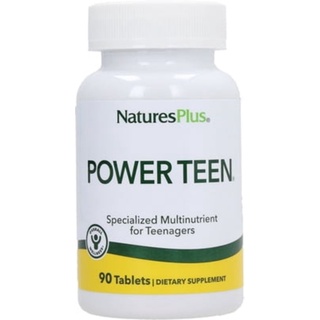 NaturesPlus Natures Plus Source of Life, Power Teen, 90 Tablets วิตามินเด็ก วัยทีน วัยรุ่น วิตามินสำหรับเด็ก วิตามินรวม