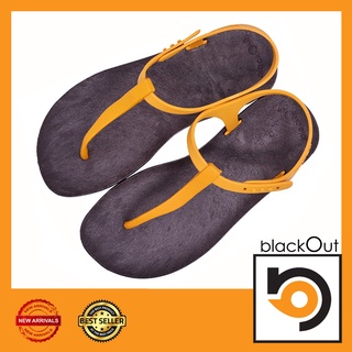 🔰 BlackOut Slingback 🔰 รองเท้าแตะ รองเท้ายางกันลื่น พื้นโกโก้