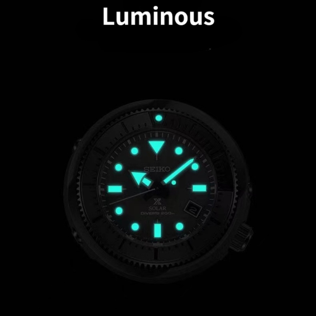 ภาพหน้าปกสินค้าSeiko นาฬิกาข้อมือควอตซ์ เรืองแสง ปฏิทินคู่ สําหรับผู้ชาย จากร้าน noveltywatch.th บน Shopee