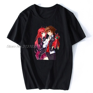 เสื้อยืดผ้าฝ้ายพิมพ์ลายขายดี เสื้อยืด ผ้าฝ้าย พิมพ์ลายอนิเมะ High School Dxd สไตล์ฮาราจูกุ สตรีท สําหรับผู้ชาย และผู้หญิ