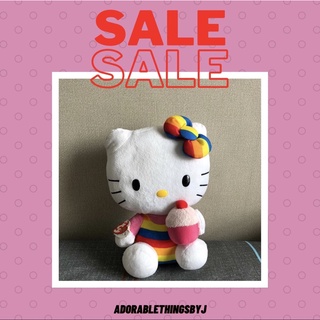 🎈พร้อมส่ง🎈ตุ๊กตา Hello Kitty 🐱🎀 ของแท้