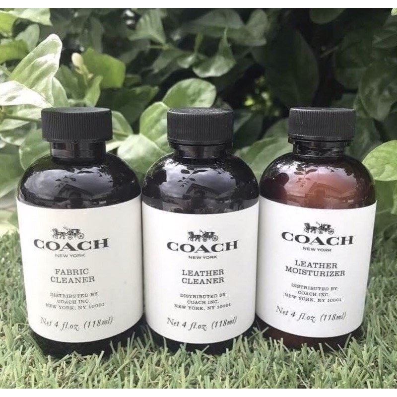 น้ำยาทำความสะอาดกระเป๋าcoach-leather-cleaner-coach-leather-moisturizer-coach-fabric-cleaner