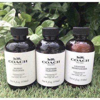 น้ำยาทำความสะอาดกระเป๋าCoach Leather Cleaner  Coach Leather Moisturizer Coach Fabric Cleaner