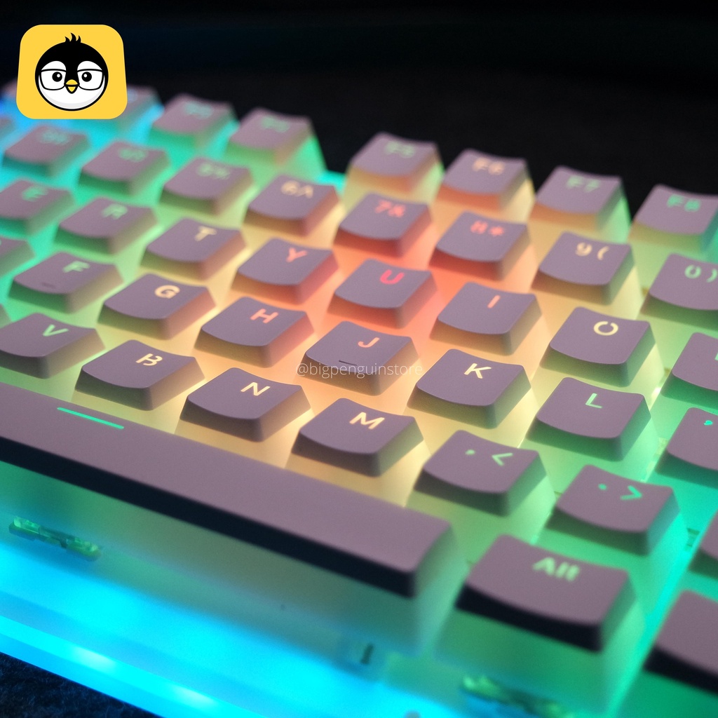 [โค้ดคุ้มลด 20%] Pudding Keycap คีย์แคป พุดดิ้ง PBT มีทุกขนาด สำหรับท ...