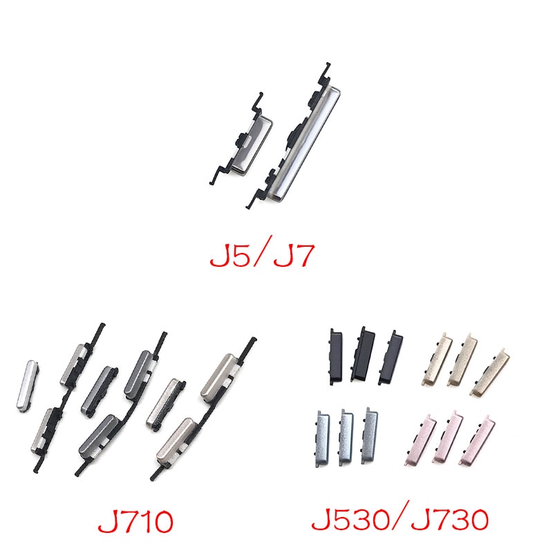 ภาพหน้าปกสินค้าปุ่มสวิตช์เปิด ปิด และปุ่มปรับระดับเสียง สําหรับโทรศัพท์มือถือ Samsung J5 J7 2016 J510 J710 S3 S7 Edge J5 J7 2017 จากร้าน yizeng1204.th บน Shopee