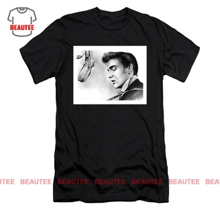 เสื้อยืดวงดนตรีเสื้อยืด ลาย Elvis Presleyall size