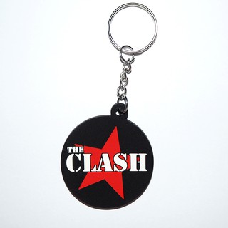 พวงกุญแจยาง The Clash