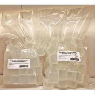Transparent Premium Soap Base เบสสบู่กรีเซอรีนใส พรีเมียม 1 Kg. สั่งซื้อไม่เกิน 20 กิโลกรัม