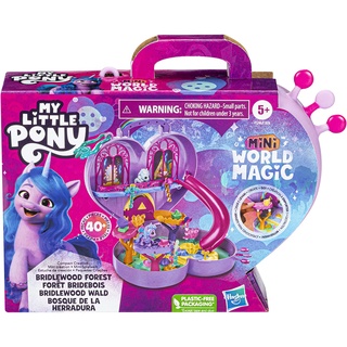 My Little Pony Mini World Magic Compact Creation Bridlewood Forest Playset, Izzy Moonbow ชุดของเล่นไม้เจ้าสาว My Little Pony Mini World Magic Compact Creation Izzy Moonbow