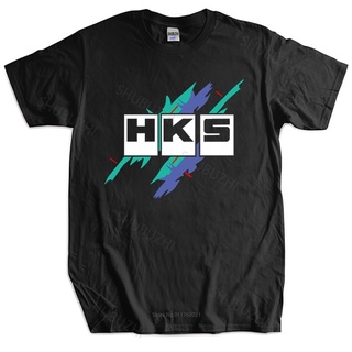 เสื้อยืดพิมพ์ลายโลโก้ Hks Power And Sportser เสื้อยืดแฟชั่น Unisex