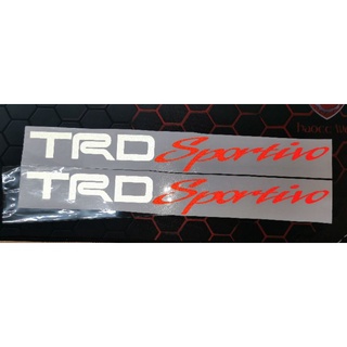 สติกเกอร์ TRD sportrivo สะท้อนแสง