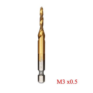 SC01M3 ดอกต๊าปเกลียวแบบเร็วมีดอกเจาะในตัว ดอก M3