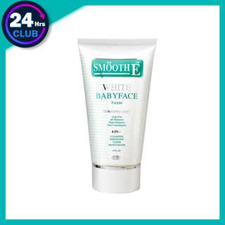 $$Smooth E White Baby Face Foam สมูทอี ไวท์ เบบี้เฟซ โฟม ผิวหน้าสะอาด ขาวใสและอ่อนเยาว์