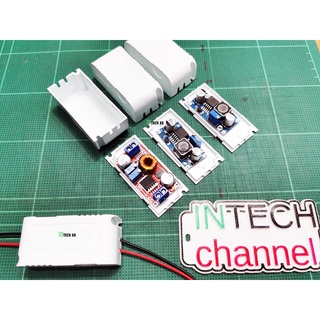 ภาพขนาดย่อของภาพหน้าปกสินค้ากล่องใส่โมดูล step-down/step-up shell box module อย่างดี จากร้าน intech88 บน Shopee