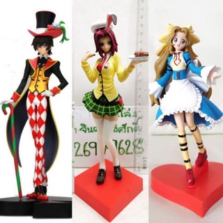 (แท้/มือ2) Banpresto Code Geass Lelouch of The Rebellion R2 Kallen Kōzuki in Wonderland DX Figure Vol​ 1 Lelouch Lampe