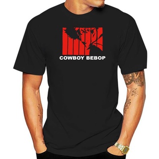 เสื้อยืดผ้าฝ้ายพิมพ์ลาย เสื้อยืด พิมพ์ลายการ์ตูนอนิเมะ Cowboy Bebop REPRINT USA สําหรับผู้ใหญ่