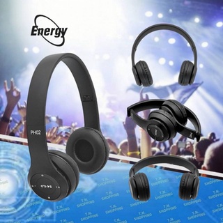 Nubwo หูฟังครอบหูบลูทูธ Headphone Bluetooth รุ่น XB380BT, Energy หูฟังครอบหูบลูทูธ รุ่น HP02