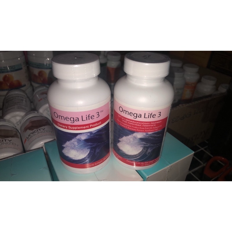 omega-life-3-โอเมก้า-ไลฟ์-3-น้ำมันปลา-120ซอฟเจล