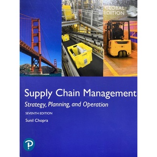 9781292257891 SUPPLY CHAIN MANAGEMENT: STRATEGY, PLANNING, AND OPERATION (GLOBAL EDITION)