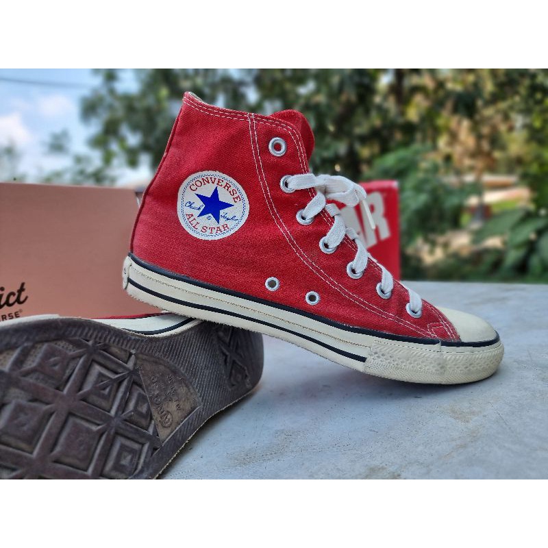 พร้องส่ง-converse-made-in-u-s-a-สีแดงหุ้มข้อ-เบอร์-6-ส่งฟรีครับผม