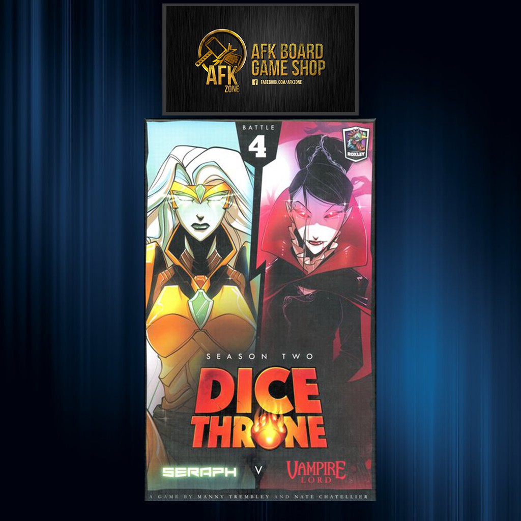 Dice Throne Season 2 Box 4 Vampire Lord v. Seraph Board Game